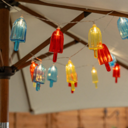 ValueLight Set of 20 Ice Lolly Multicolour Outdoor Solar String Light - Size: 200 x 3.5 x 9.5cm - ValueLights - Wilko - thumbnail 7