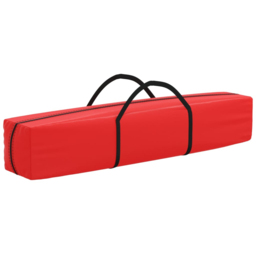 vidaXL 3 x 6m Red Foldable Party Tent - Wilko - thumbnail 6