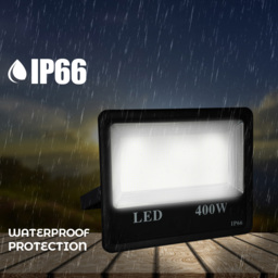 ENER-J 400W LED Floodlights 450 x 330 x 42mm - Size: 50 x 5 x 5cm - White - Wilko - thumbnail 6