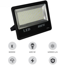 ENER-J 400W LED Floodlights 450 x 330 x 42mm - Size: 50 x 5 x 5cm - White - Wilko - thumbnail 7