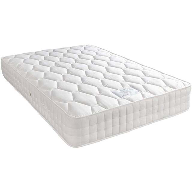 Eden Natural Augusta Single 1000 Pocket Sprung Mattress - White - Wilko - image 1