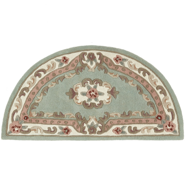 Origins Shensi Green Half Moon Rug 67 x 127cm - Origins Rugs - Wilko - image 1