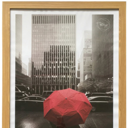 The Port. Co Gallery Somerset Wood Effect Photo Frame 97.8 x 67.3cm - Size: 36 x 24 Inch - Brown - Wilko - thumbnail 3