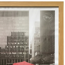 The Port. Co Gallery Somerset Wood Effect Photo Frame 97.8 x 67.3cm - Size: 36 x 24 Inch - Brown - Wilko - thumbnail 5