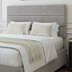 Bedmaster Single Seal Grey Naples Velvet Divan Base - Wilko - thumbnail 3