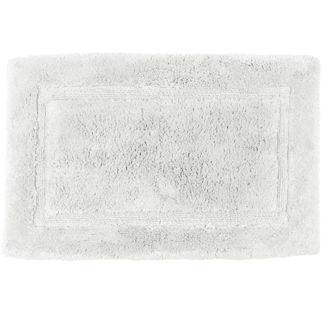 Allure Bath Fashions Marlborough White Bamboo Cotton Non-Slip Bath Mat 50 x 80cm - Wilko - image 1