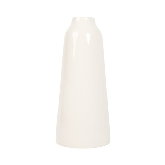 Sofia Tall Vase - White - Wilko - image 1