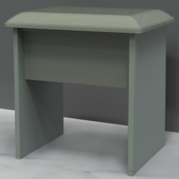 Crowndale New York Reed Green Vanity Dressing Table Stool - Wilko - thumbnail 1