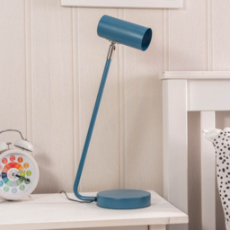 ValueLights Petrol Blue Desk Table Lamp - Size: 45.5 x 25 x 15.5cm - Wilko - thumbnail 4