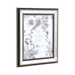 Mode Mirrored Photo Frame Silver 12 x 10in - The Port. Co Gallery - Wilko - thumbnail 4