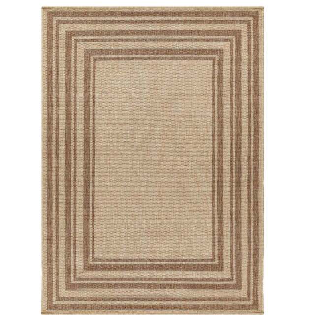 Yard Camber Cream Jute Effect Indoor and Outdoor Rug 120 x 170cm - Wilko - image 1