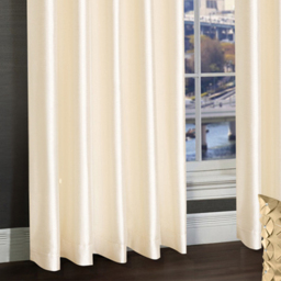 Intimates Vogue Diamante Latte Eyelet Curtains 168 x 183cm - Size: W 168 x D 183cm - Cream - Wilko - thumbnail 4
