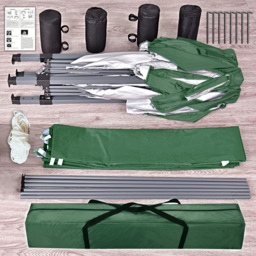 Green Pop Up Outdoor Gazebo 3 x 3m - MCC - Wilko - thumbnail 5