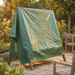 Outsunny Green Waterproof Tear-Resistant Tarpaulin Sheet 300 x 400cm - Size: 0.1 x 400 x 300cm - Wilko - thumbnail 4