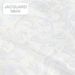 Intimates Luxury Jacquard Curtains 168X189cm - Size: W 168 x D 189cm - Cream - Wilko - thumbnail 3