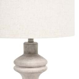 Maren Table Lamp - Beige - Wilko - thumbnail 7