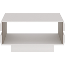 Florence Chelsea White Living Small Designer Coffee Table - Size: 75 x 75 x 38cm - Furniture to Go - Wilko - thumbnail 3