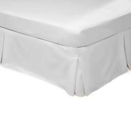 Serene Small Double White Platform Valance - Wilko