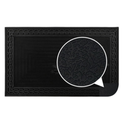 JVL Foliage Rubber Scraper Doormat 45 x 75cm - JVL Homewares - Wilko - thumbnail 7