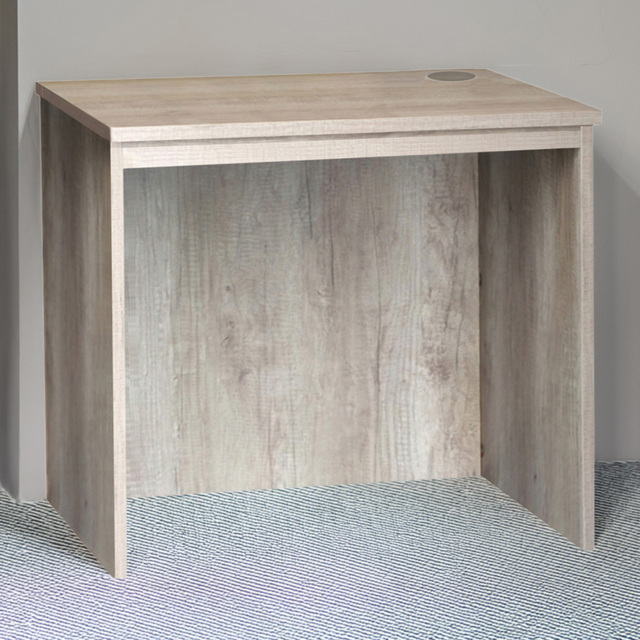 R White Cabinets Home Office Desk Grey - Size: 72.8 x 85 x 54cm - Wilko - image 1