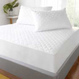Rapport Home Double White Mattress Protector - Wilko - thumbnail 3