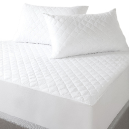 Rapport Home Double White Mattress Protector - Wilko - thumbnail 1