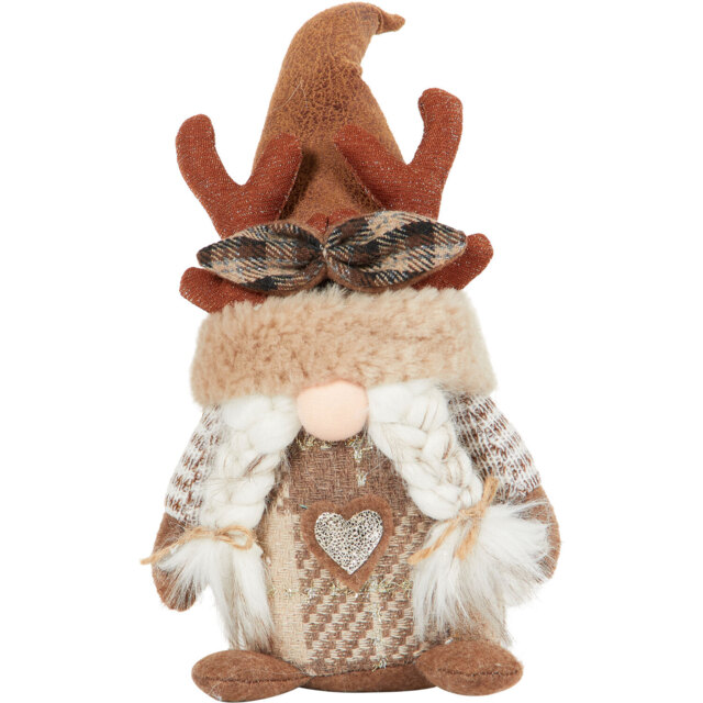 Tartan Woodland Reindeer Gonk - Wilko - image 1