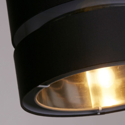 Lighting Collection Brea 2 Tier Grey Ceiling Shade - Size: 20 x 30 x 30cm - Wilko - thumbnail 5