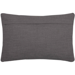 Voyage Maison Aspin Dusk Embroidered Feather Rich Cushion 40 x 60cm - Size: 60 x 40cm - Grey - Wilko - thumbnail 4