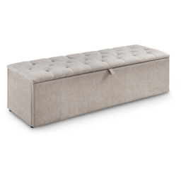 Julian Bowen Ravello Mink Chenille Blanket Box - Size: 45 x 140 x 41cm - Pink - Wilko - thumbnail 3