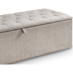 Julian Bowen Ravello Mink Chenille Blanket Box - Size: 45 x 140 x 41cm - Pink - Wilko - thumbnail 5