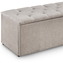 Julian Bowen Ravello Mink Chenille Blanket Box - Size: 45 x 140 x 41cm - Pink - Wilko - thumbnail 4