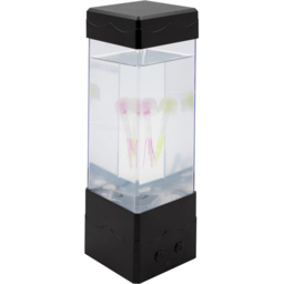 Global Gizmos Square Jellyfish Aquarium Lamp 9 inch - Size: 23 x 9 x 9cm - Multi - Wilko - thumbnail 4