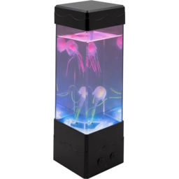 Global Gizmos Square Jellyfish Aquarium Lamp 9 inch - Size: 23 x 9 x 9cm - Multi - Wilko - thumbnail 5