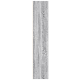 vidaXL 4 Shelf Grey Sonoma Bookcase - Size: 152 x 30 x 60cm - Wilko - thumbnail 5