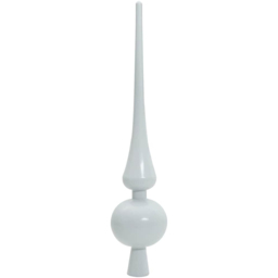 vidaXL Pre-Lit Warm White LED and White Baubles Green Slim Artificial Christmas Tree 6.8ft - Wilko - thumbnail 6