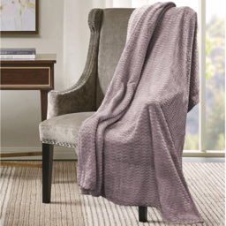 Velosso Mauve Moda Plush Throw 150 x 200cm - Size: 150 x 200 x 1cm - Wilko - thumbnail 3