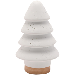 The Seasonal Gift Co. White Porcelain Christmas Tree Lamp - Size: 22 x 14 x 14cm - Wilko - thumbnail 3
