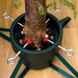 St Helens Small Christmas Tree Stand - Size: 170 x 460 x 460cm - Green - Wilko - thumbnail 5