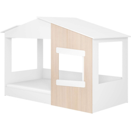 Flair Dreamland Oak Play House Bed Frame - Size: Single - White - Wilko - thumbnail 4