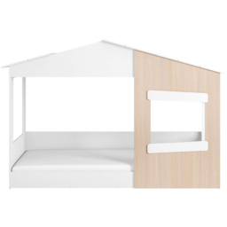 Flair Dreamland Oak Play House Bed Frame - Size: Single - White - Wilko - thumbnail 5