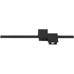 Living and Home Modern Black Aluminium LED Wall Light 11W - Size: 15.5 x 60 x 4cm - Wilko - thumbnail 4