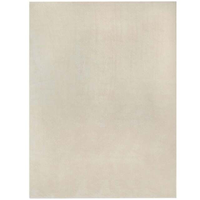 tectake Zonelle Beige Short Pile Ultra Soft Rug 230 x 160cm - Size: 1.5 x 200 x 140cm - Black - Wilko - image 1