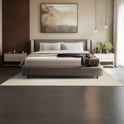 tectake Zonelle Beige Short Pile Ultra Soft Rug 230 x 160cm - Size: 1.5 x 200 x 140cm - Black - Wilko - thumbnail 3