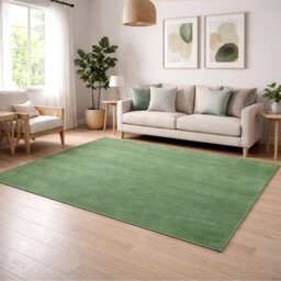 Milano Plain Rug Sage 230cm - Wilko - thumbnail 2