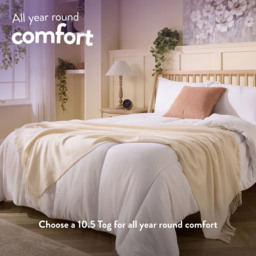 Slumberdown Single White Climate Control Duvet 10.5 Tog - Wilko - thumbnail 5