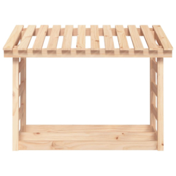 vidaXL Natural Pine Wood Firewood Log Holder 78 x 108 x 64.5cm - n/a - Wilko - thumbnail 5