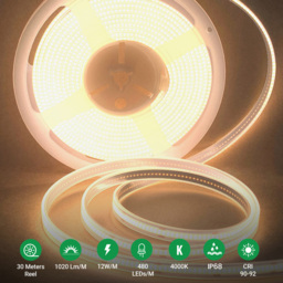 ENER-J 24V 4000K COB LED Strip Light 30m - Size: 0.4 x 1 x 3000cm - n/a - ENERJ - Wilko - thumbnail 7