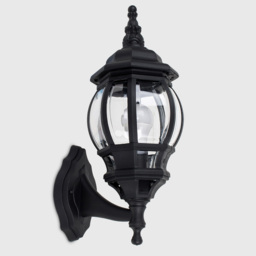 ValueLights Windsor Black Outdoor Wall Light - Size: 19.6 x 31.2 x 31.2cm - Wilko - thumbnail 6