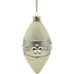 The Seasonal Gift Co. Parisian Pink and Mint Green Glass Bauble 4 Pack - Multi Coloured - Wilko - thumbnail 5